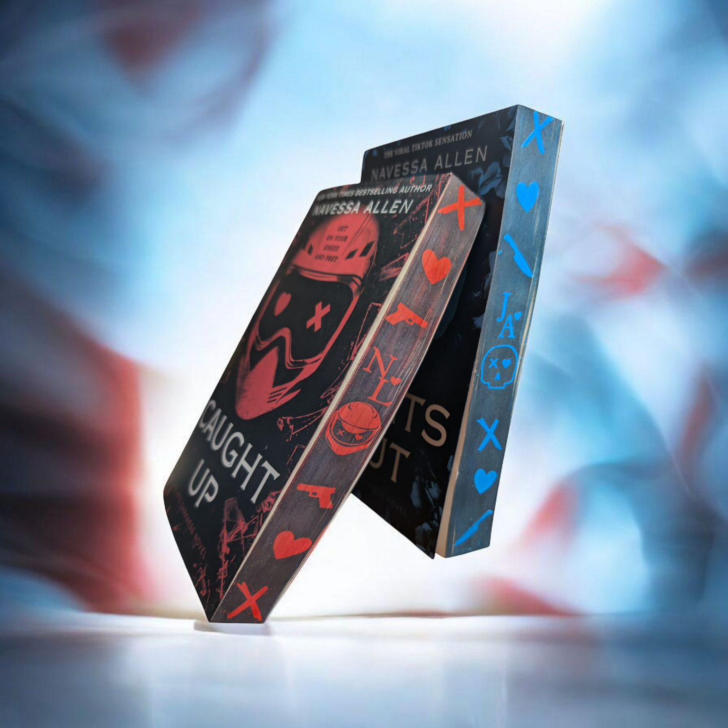 Lights out & Caught up stencils