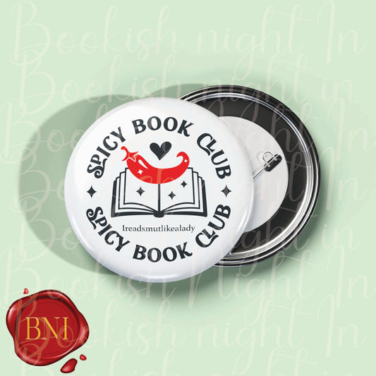Spicy book club badge