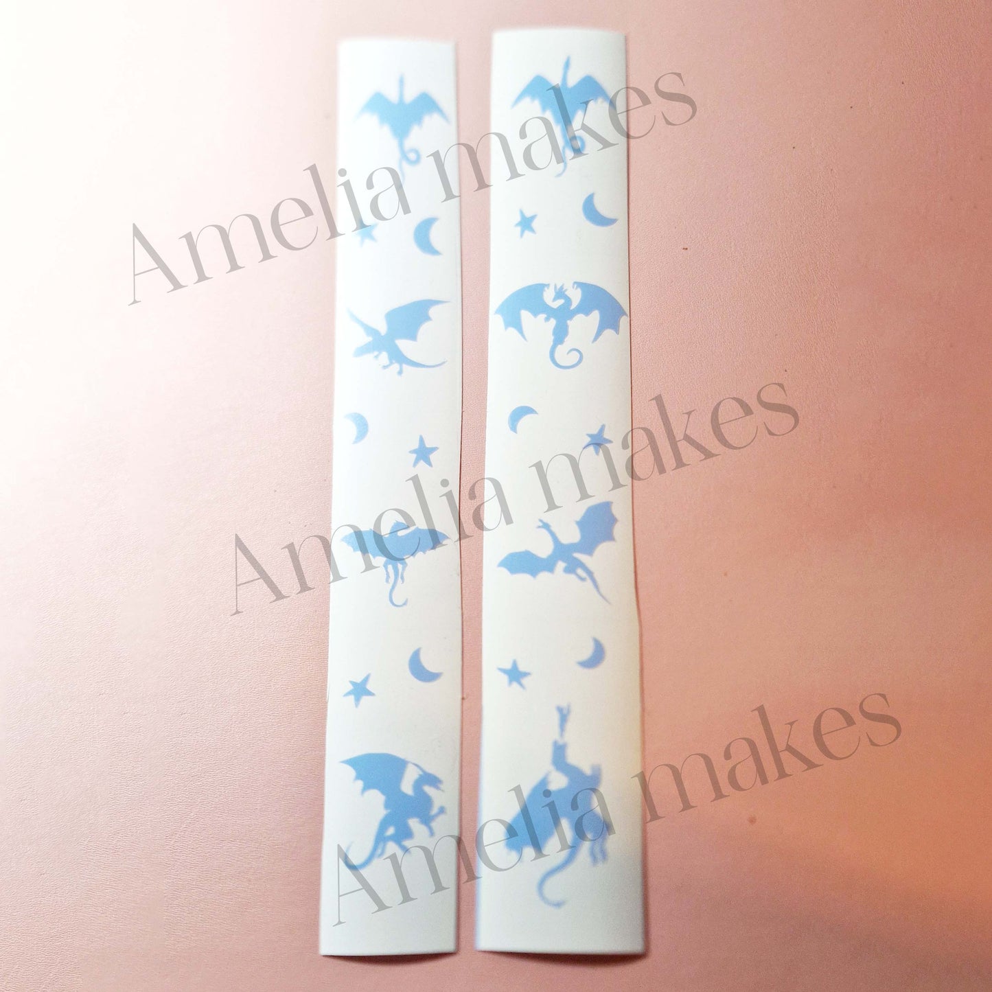 STENCIL - Fourth Wing/Iron Flame dragons HARDBACKS