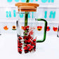 Glass cup - Your hands - Green handle