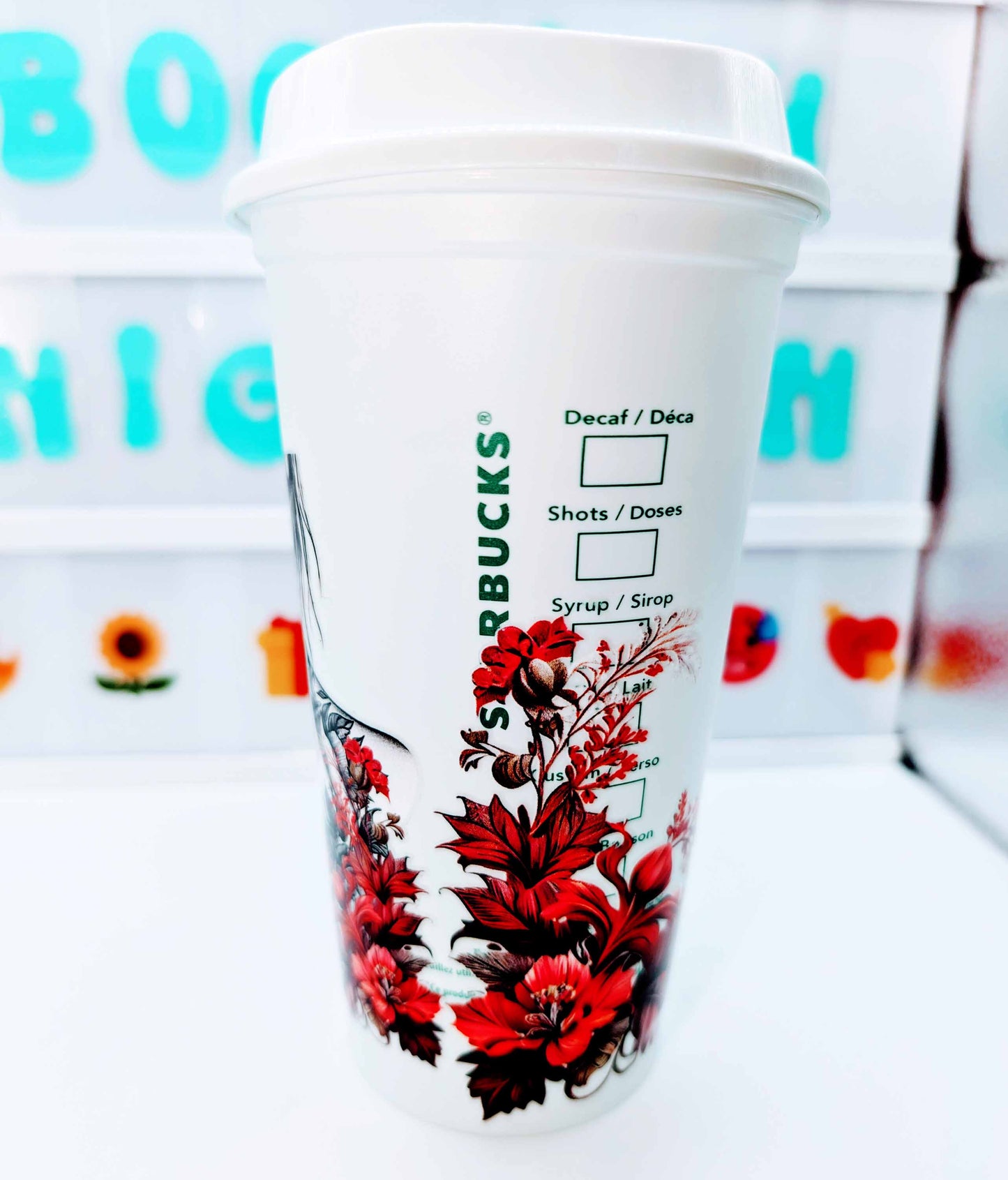 Starbucks cup - Your hands