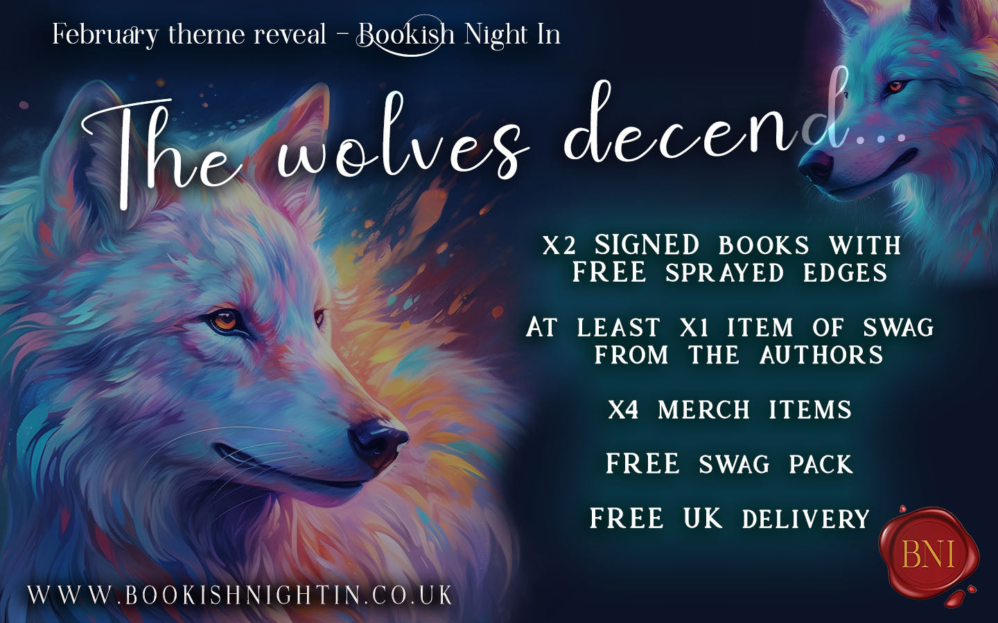 February's book box - Wolf shifters
