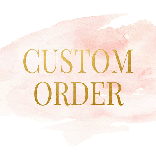Custom sprayed edges -  DEPOSIT ONLY