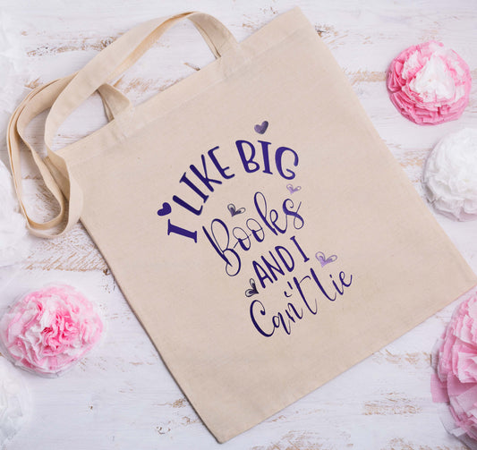 Tote bag - I like big books